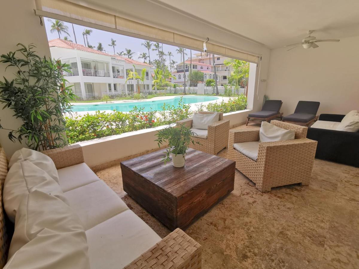 Deluxe Condo Las Terrazas Pool View - Playa Los Corales プンタ・カナ エクステリア 写真